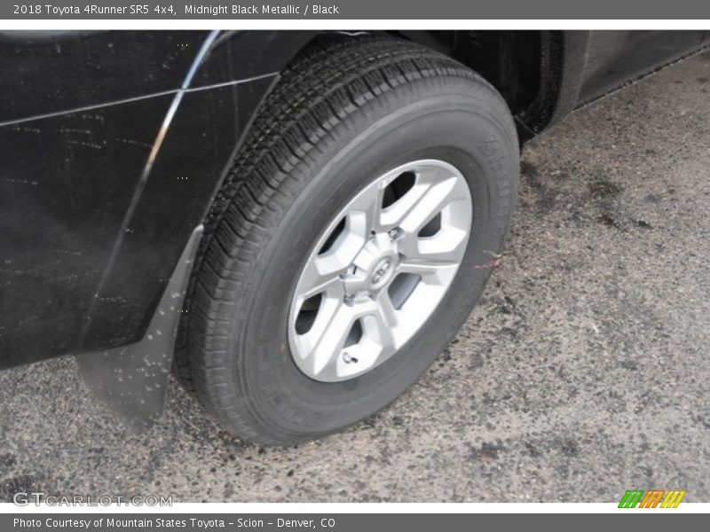 Midnight Black Metallic / Black 2018 Toyota 4Runner SR5 4x4