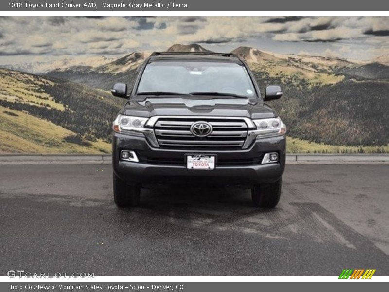 Magnetic Gray Metallic / Terra 2018 Toyota Land Cruiser 4WD