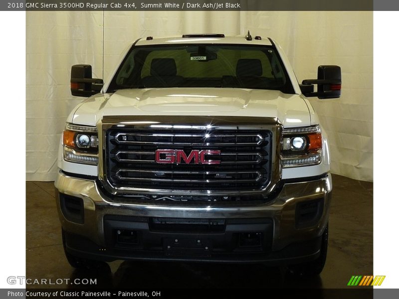 Summit White / Dark Ash/Jet Black 2018 GMC Sierra 3500HD Regular Cab 4x4