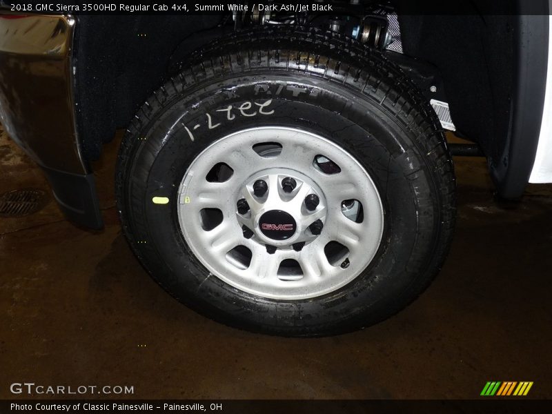 Summit White / Dark Ash/Jet Black 2018 GMC Sierra 3500HD Regular Cab 4x4