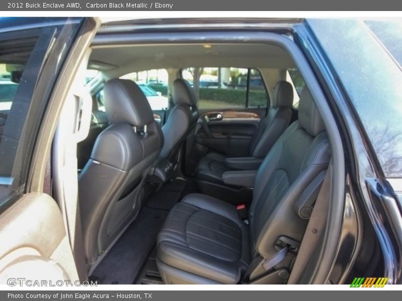 Carbon Black Metallic / Ebony 2012 Buick Enclave AWD