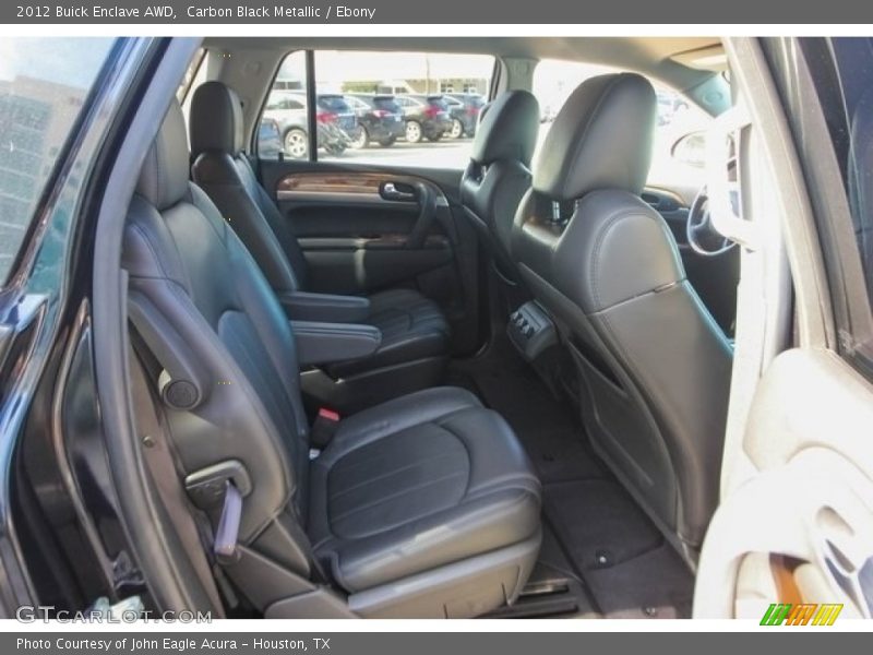 Carbon Black Metallic / Ebony 2012 Buick Enclave AWD