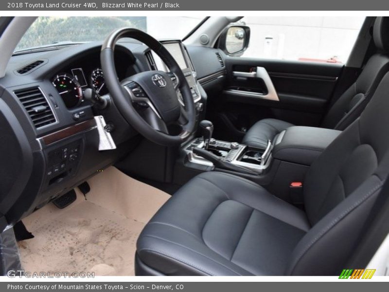  2018 Land Cruiser 4WD Black Interior