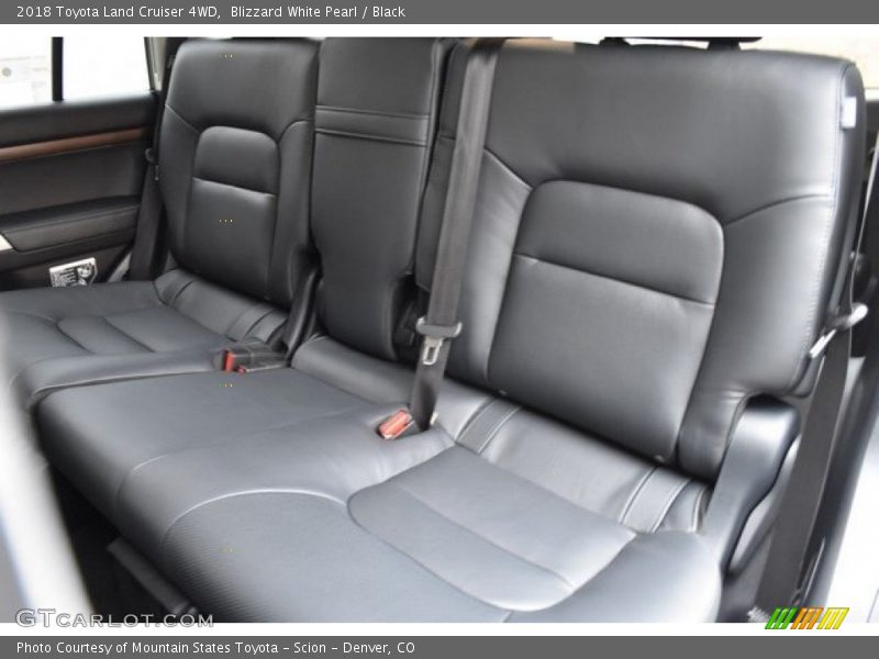 Rear Seat of 2018 Land Cruiser 4WD