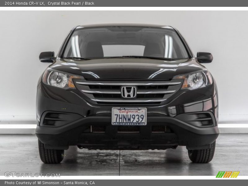 Crystal Black Pearl / Black 2014 Honda CR-V LX