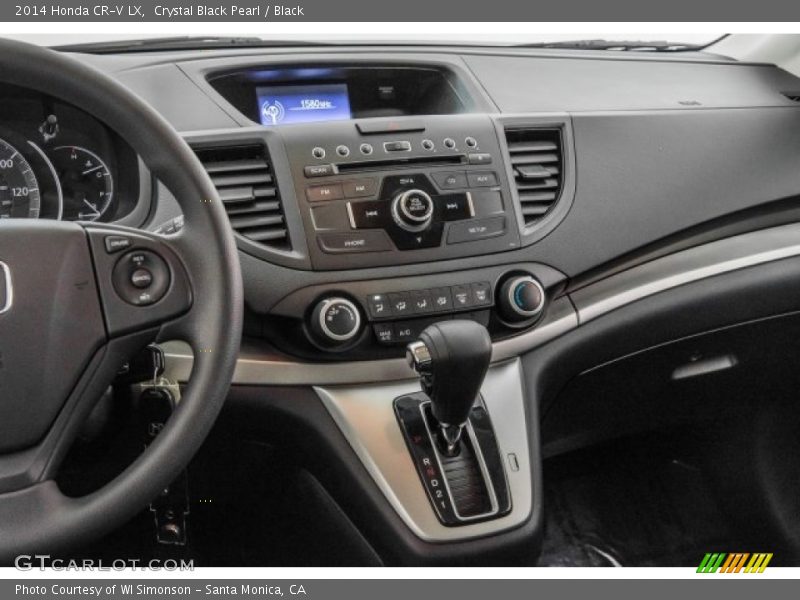 Crystal Black Pearl / Black 2014 Honda CR-V LX