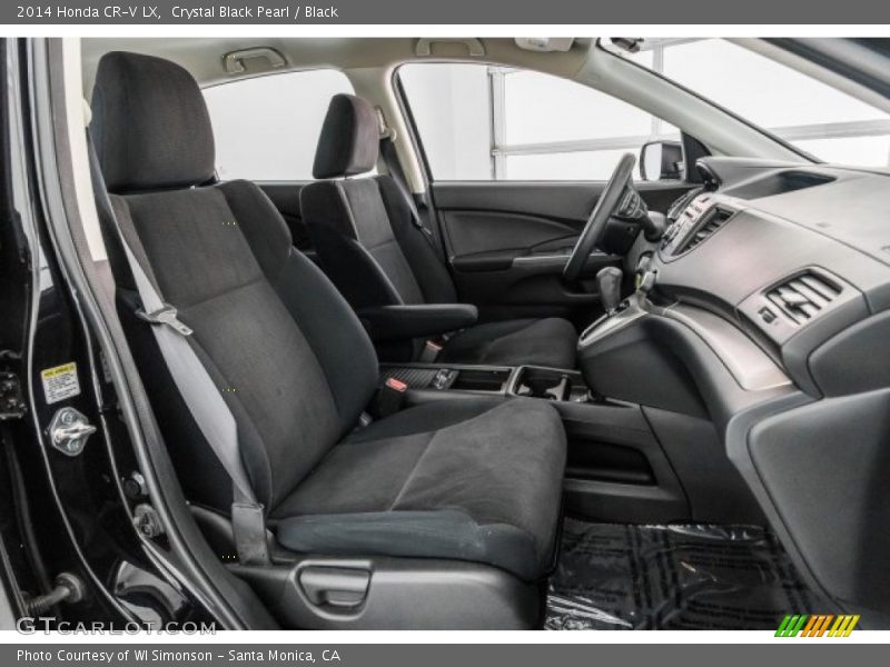 Crystal Black Pearl / Black 2014 Honda CR-V LX