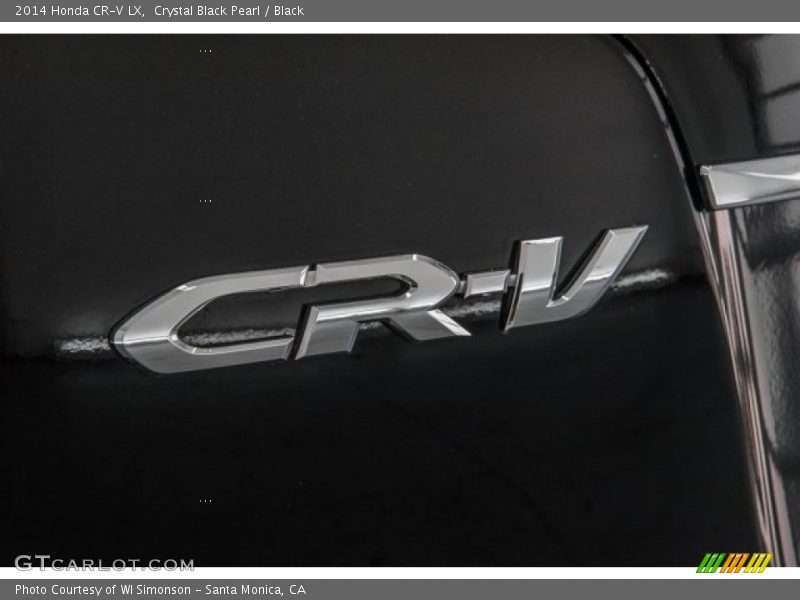 Crystal Black Pearl / Black 2014 Honda CR-V LX