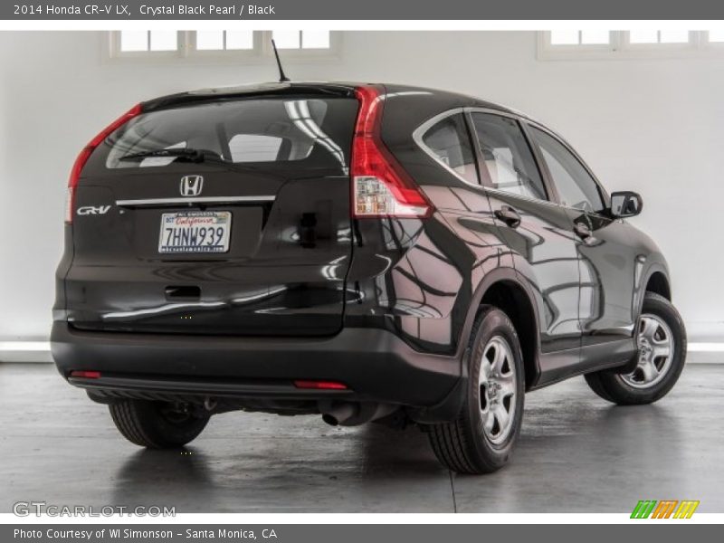 Crystal Black Pearl / Black 2014 Honda CR-V LX