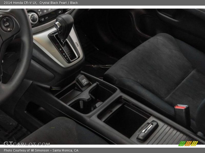 Crystal Black Pearl / Black 2014 Honda CR-V LX