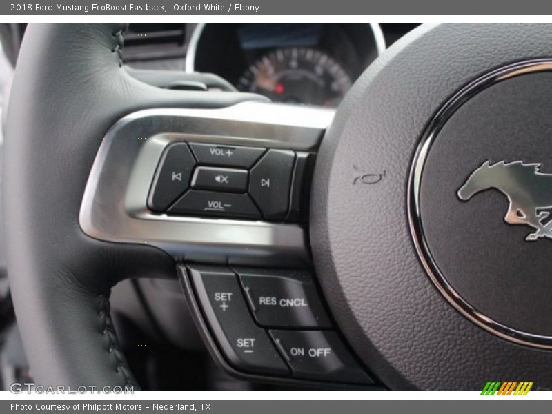 Controls of 2018 Mustang EcoBoost Fastback