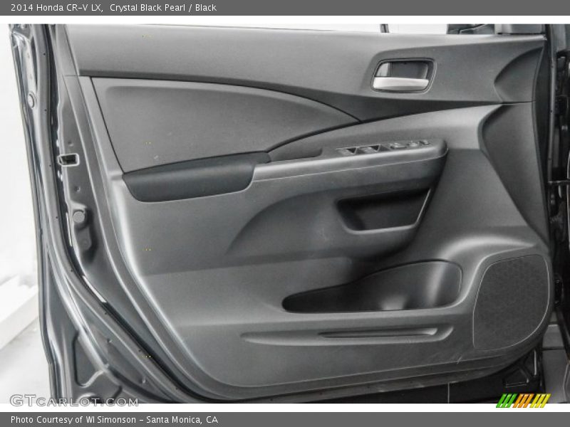 Crystal Black Pearl / Black 2014 Honda CR-V LX