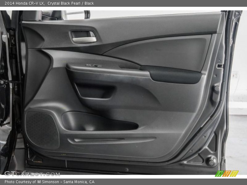 Crystal Black Pearl / Black 2014 Honda CR-V LX
