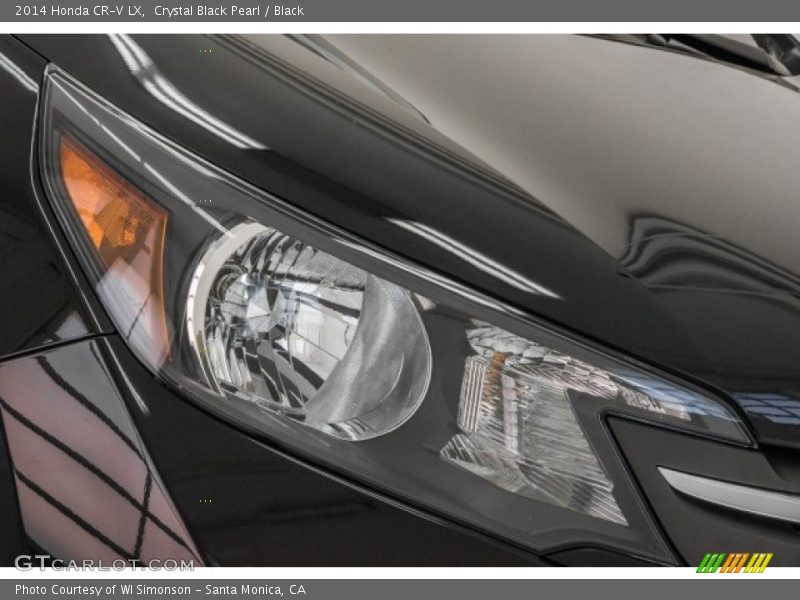 Crystal Black Pearl / Black 2014 Honda CR-V LX