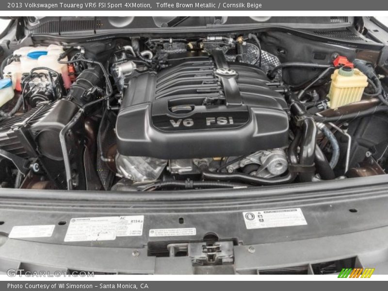 Toffee Brown Metallic / Cornsilk Beige 2013 Volkswagen Touareg VR6 FSI Sport 4XMotion