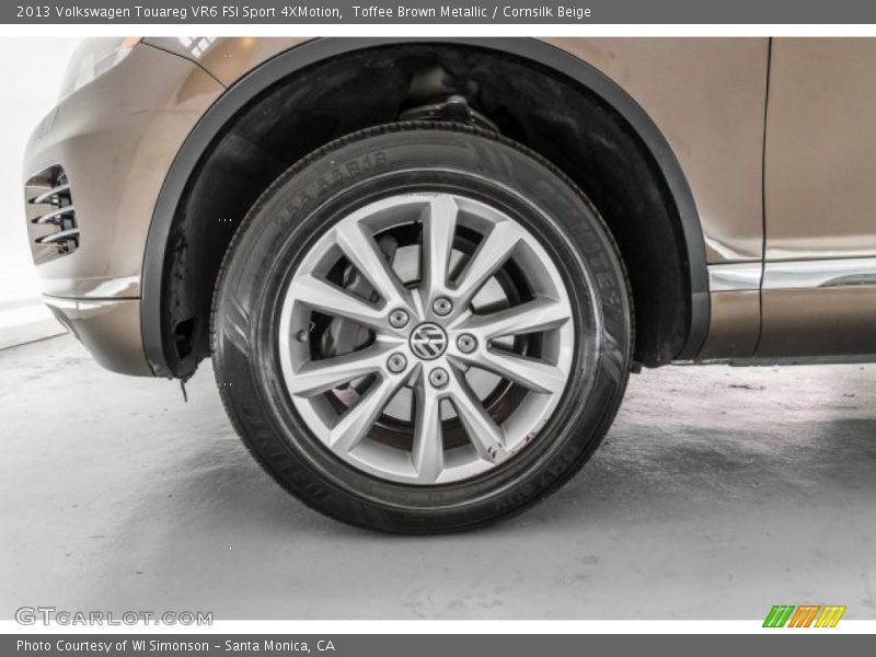 Toffee Brown Metallic / Cornsilk Beige 2013 Volkswagen Touareg VR6 FSI Sport 4XMotion