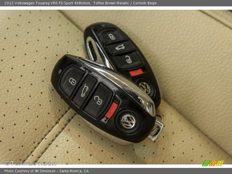 Toffee Brown Metallic / Cornsilk Beige 2013 Volkswagen Touareg VR6 FSI Sport 4XMotion