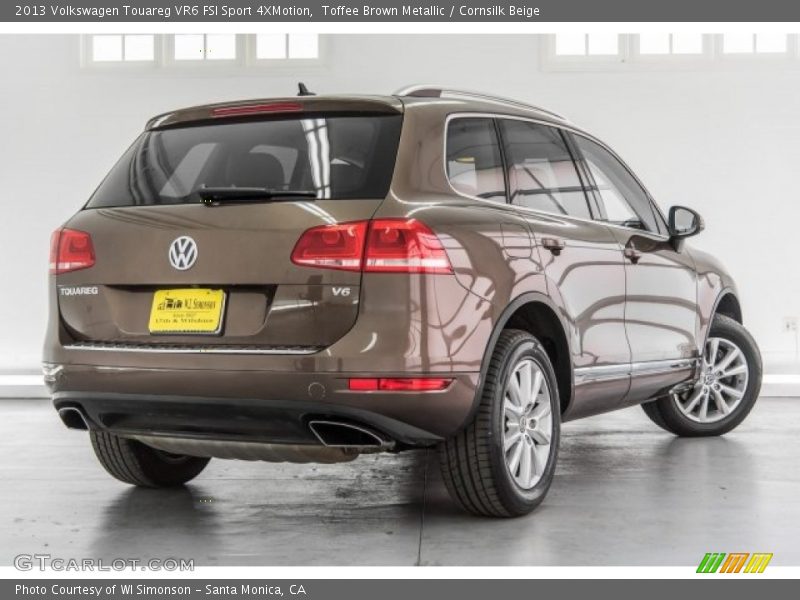 Toffee Brown Metallic / Cornsilk Beige 2013 Volkswagen Touareg VR6 FSI Sport 4XMotion