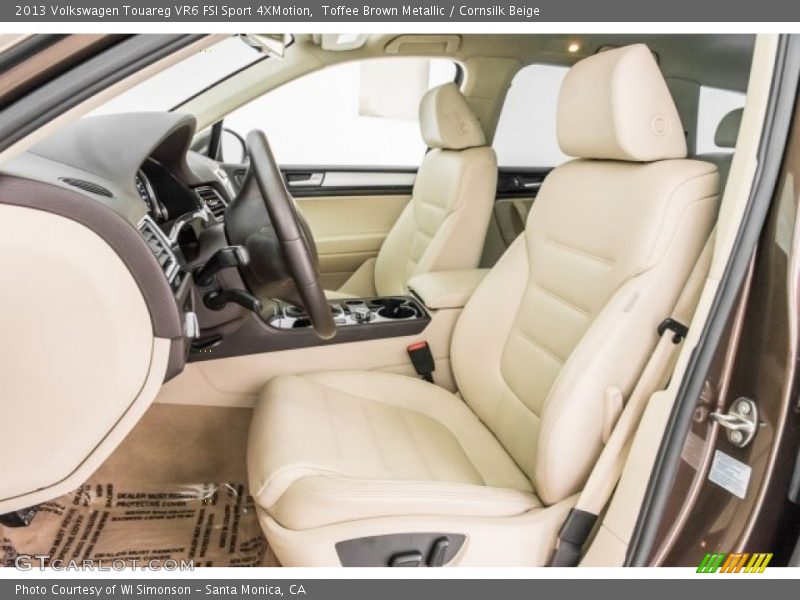 Toffee Brown Metallic / Cornsilk Beige 2013 Volkswagen Touareg VR6 FSI Sport 4XMotion