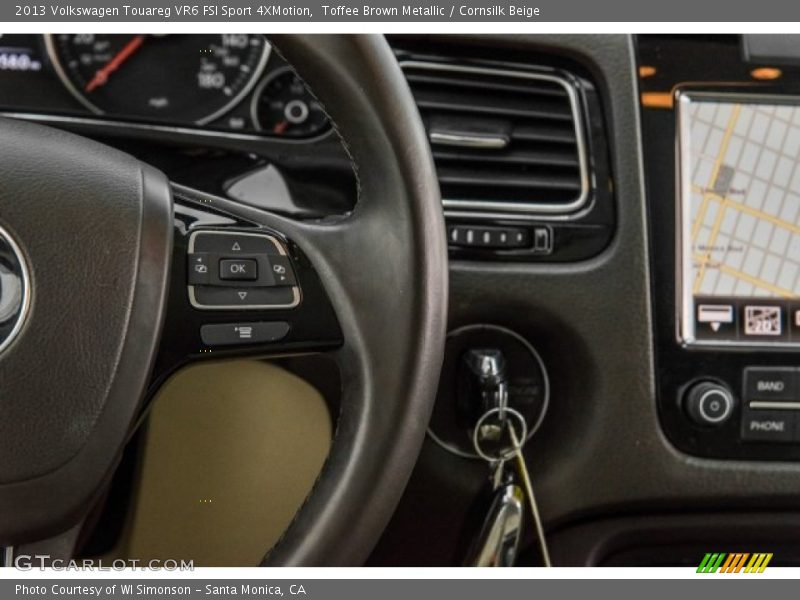 Toffee Brown Metallic / Cornsilk Beige 2013 Volkswagen Touareg VR6 FSI Sport 4XMotion