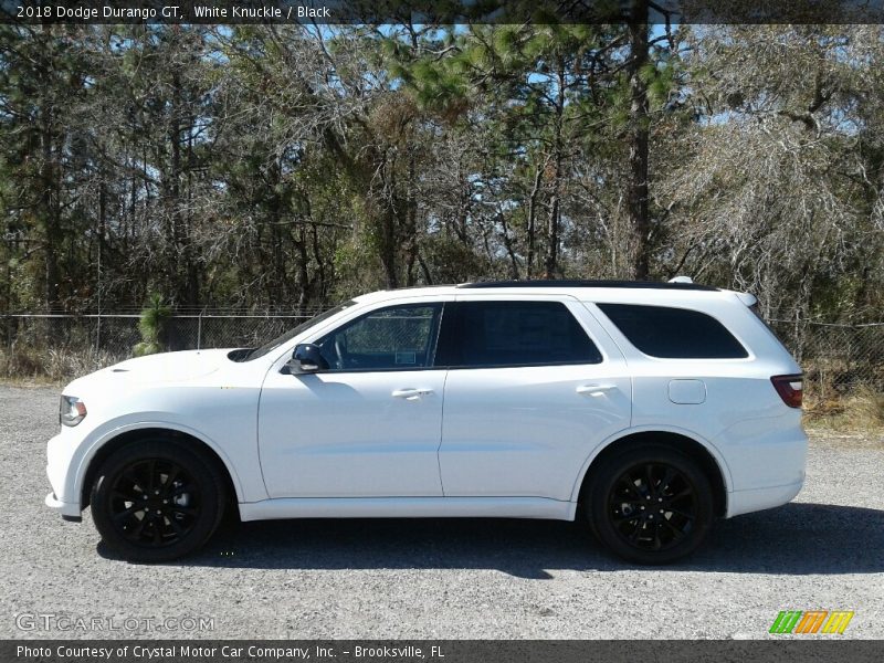 White Knuckle / Black 2018 Dodge Durango GT
