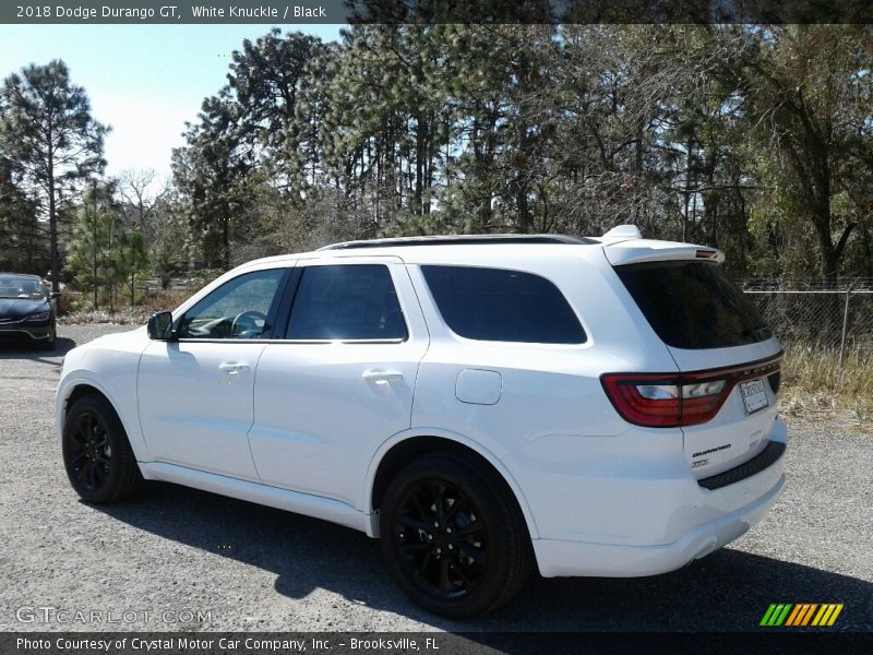 White Knuckle / Black 2018 Dodge Durango GT