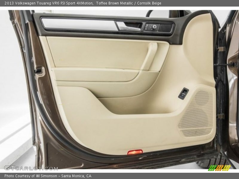 Toffee Brown Metallic / Cornsilk Beige 2013 Volkswagen Touareg VR6 FSI Sport 4XMotion