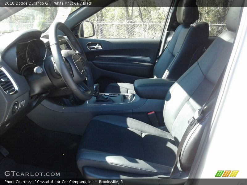 White Knuckle / Black 2018 Dodge Durango GT