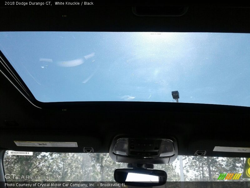 White Knuckle / Black 2018 Dodge Durango GT