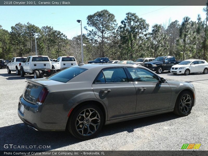 Ceramic Grey / Black 2018 Chrysler 300 S