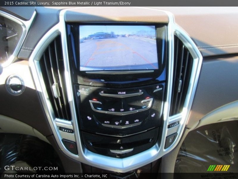 Sapphire Blue Metallic / Light Titanium/Ebony 2015 Cadillac SRX Luxury