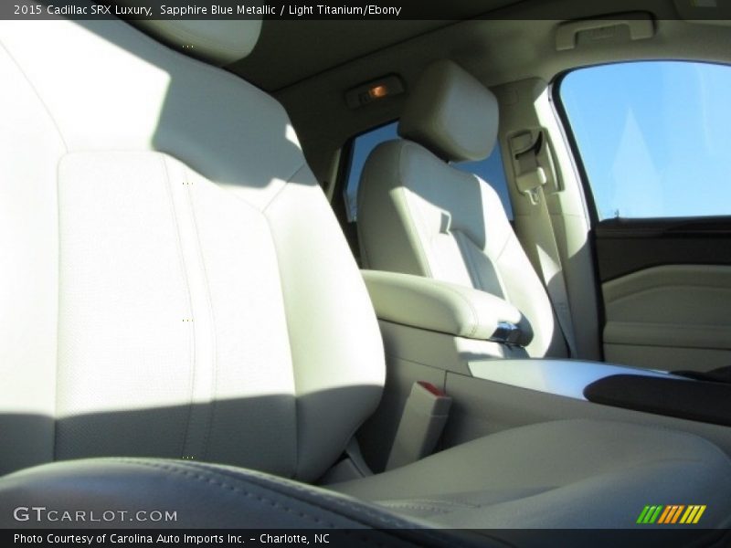 Sapphire Blue Metallic / Light Titanium/Ebony 2015 Cadillac SRX Luxury