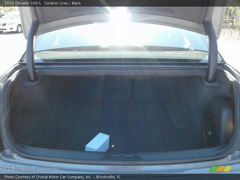 Ceramic Grey / Black 2018 Chrysler 300 S