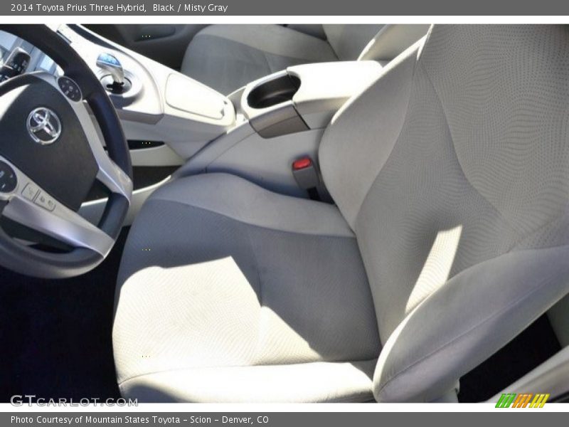 Black / Misty Gray 2014 Toyota Prius Three Hybrid