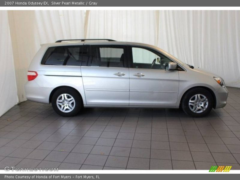 Silver Pearl Metallic / Gray 2007 Honda Odyssey EX