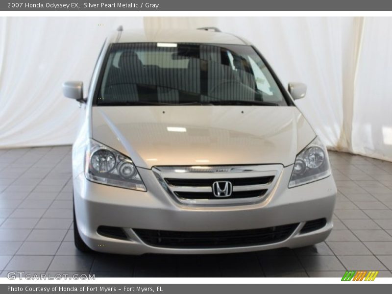 Silver Pearl Metallic / Gray 2007 Honda Odyssey EX