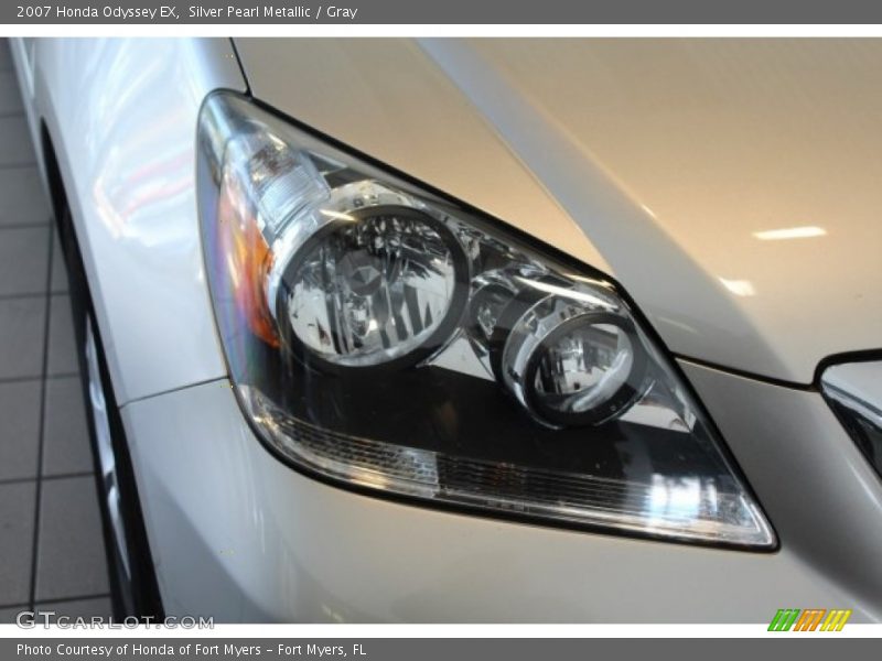 Silver Pearl Metallic / Gray 2007 Honda Odyssey EX
