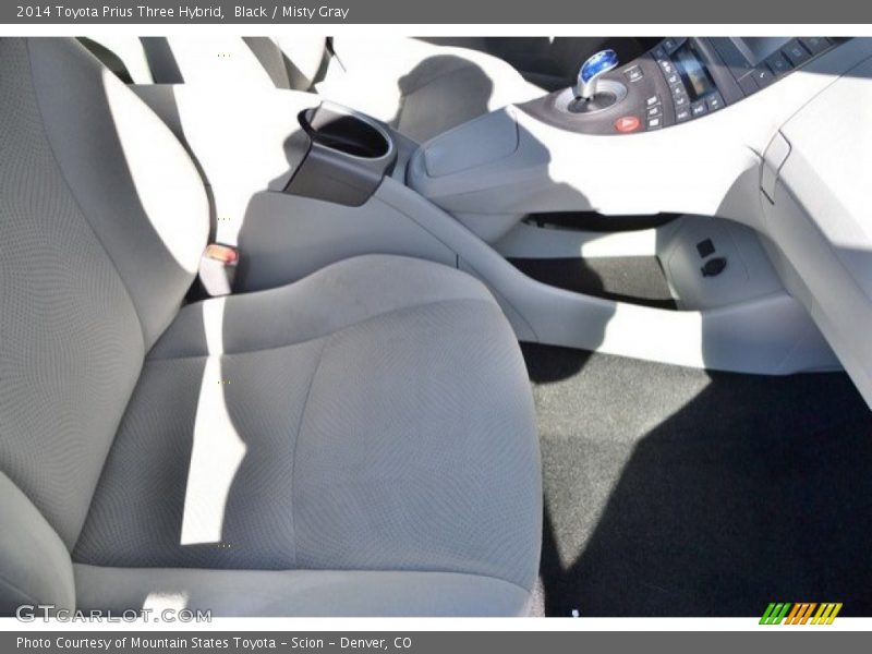 Black / Misty Gray 2014 Toyota Prius Three Hybrid