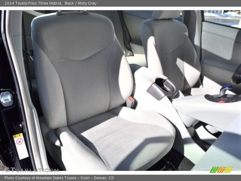 Black / Misty Gray 2014 Toyota Prius Three Hybrid
