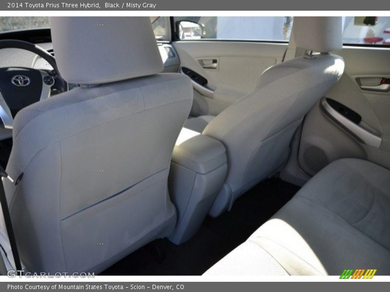 Black / Misty Gray 2014 Toyota Prius Three Hybrid