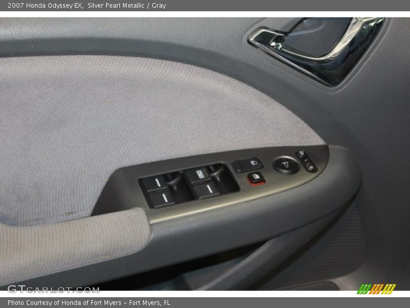 Silver Pearl Metallic / Gray 2007 Honda Odyssey EX