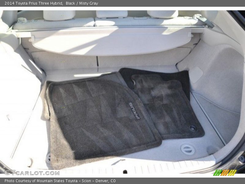 Black / Misty Gray 2014 Toyota Prius Three Hybrid