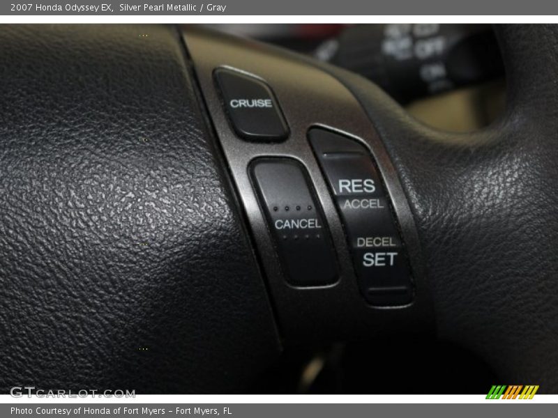 Silver Pearl Metallic / Gray 2007 Honda Odyssey EX