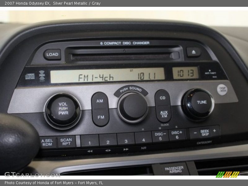 Silver Pearl Metallic / Gray 2007 Honda Odyssey EX