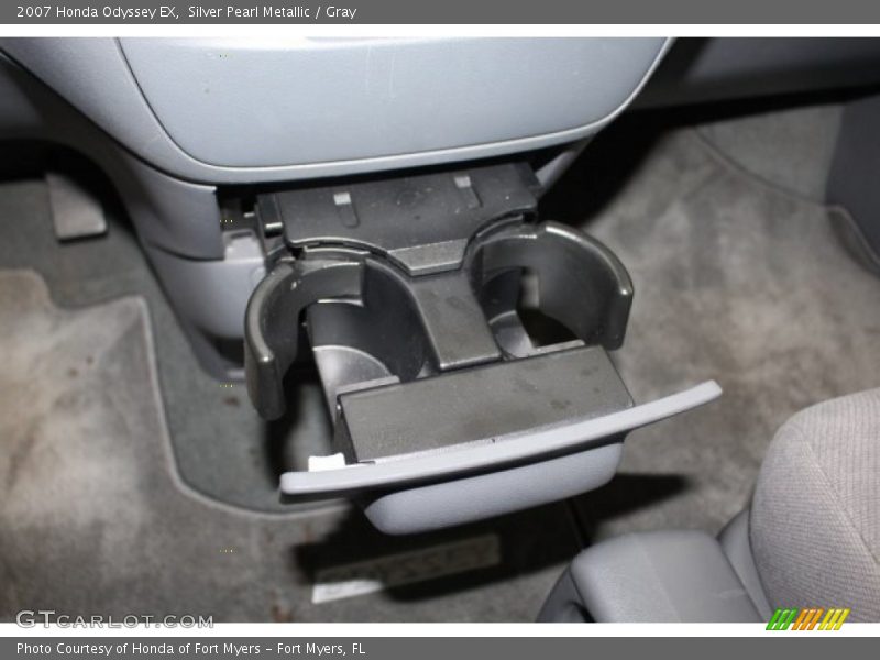 Silver Pearl Metallic / Gray 2007 Honda Odyssey EX