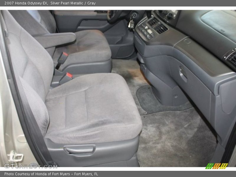Silver Pearl Metallic / Gray 2007 Honda Odyssey EX