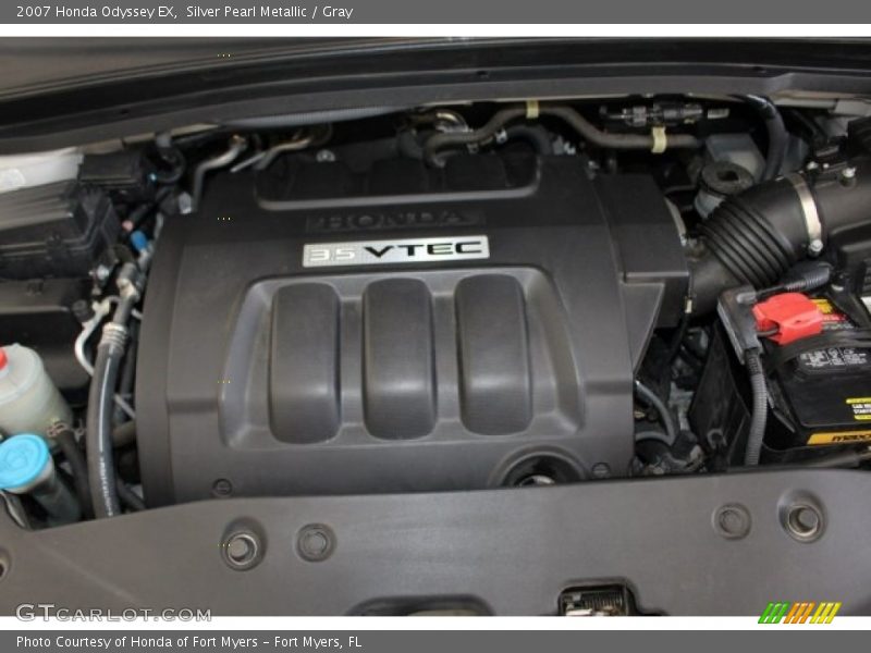 Silver Pearl Metallic / Gray 2007 Honda Odyssey EX