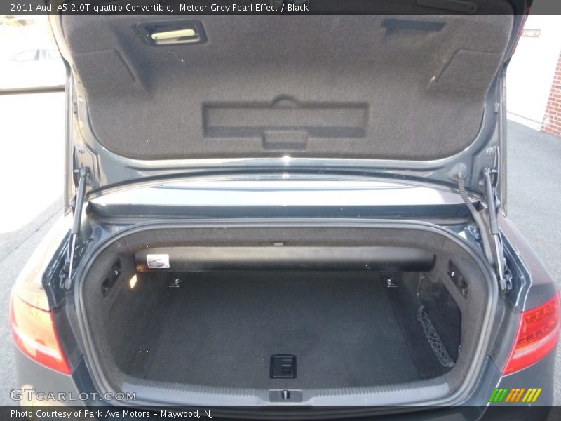 Meteor Grey Pearl Effect / Black 2011 Audi A5 2.0T quattro Convertible