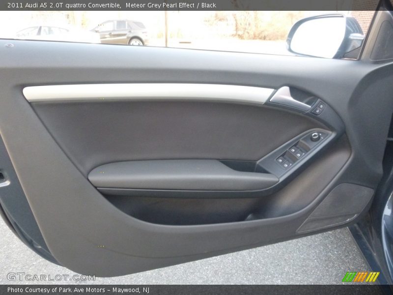 Meteor Grey Pearl Effect / Black 2011 Audi A5 2.0T quattro Convertible