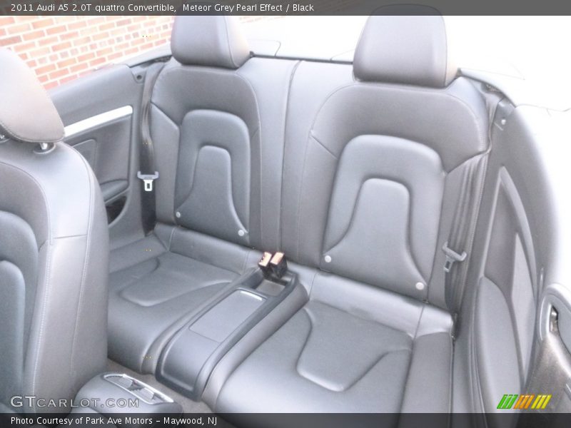Meteor Grey Pearl Effect / Black 2011 Audi A5 2.0T quattro Convertible